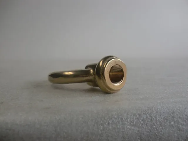 3-1/2" Heavy Brass Loop with 3/8 IPS Threading