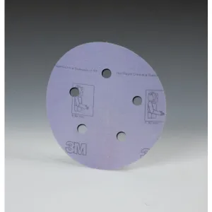 3M™ Hookit™ Film  Disc 360L, 5 in x NH 5 Hole P1000, D/F, Die 500FH, 100 per inner 500 per case