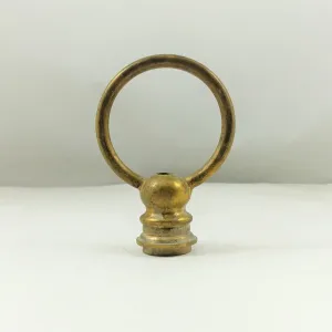 3" Heavy Brass Loop with 1/4 IPS Threading