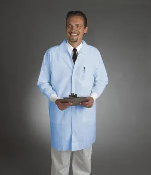 Alphaprotech Critical Cover Alphaguard Lab Coats Coats Lab Alphaguard Blue Lg30/Cs