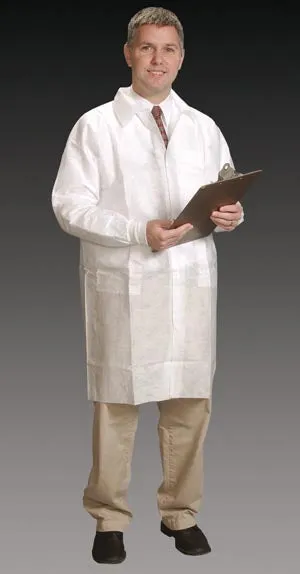 Alphaprotech Critical Cover Alphaguard Lab Coats Coats Lab Alphaguard White Xl30/Cs