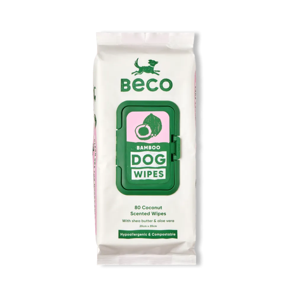 Bamboo Dog Wipes | Coconut Scented