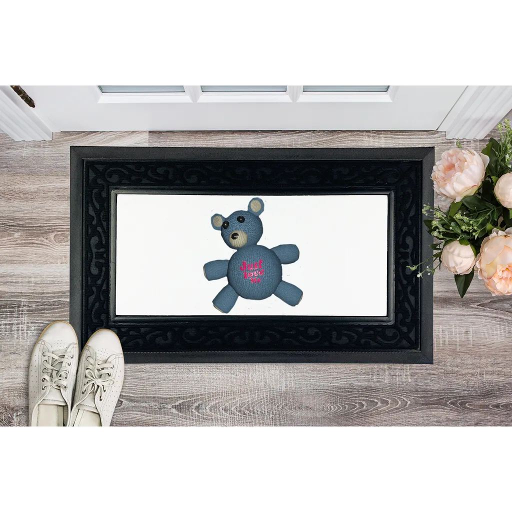 Bear_Object Sublimation Heavy Duty Door Mat