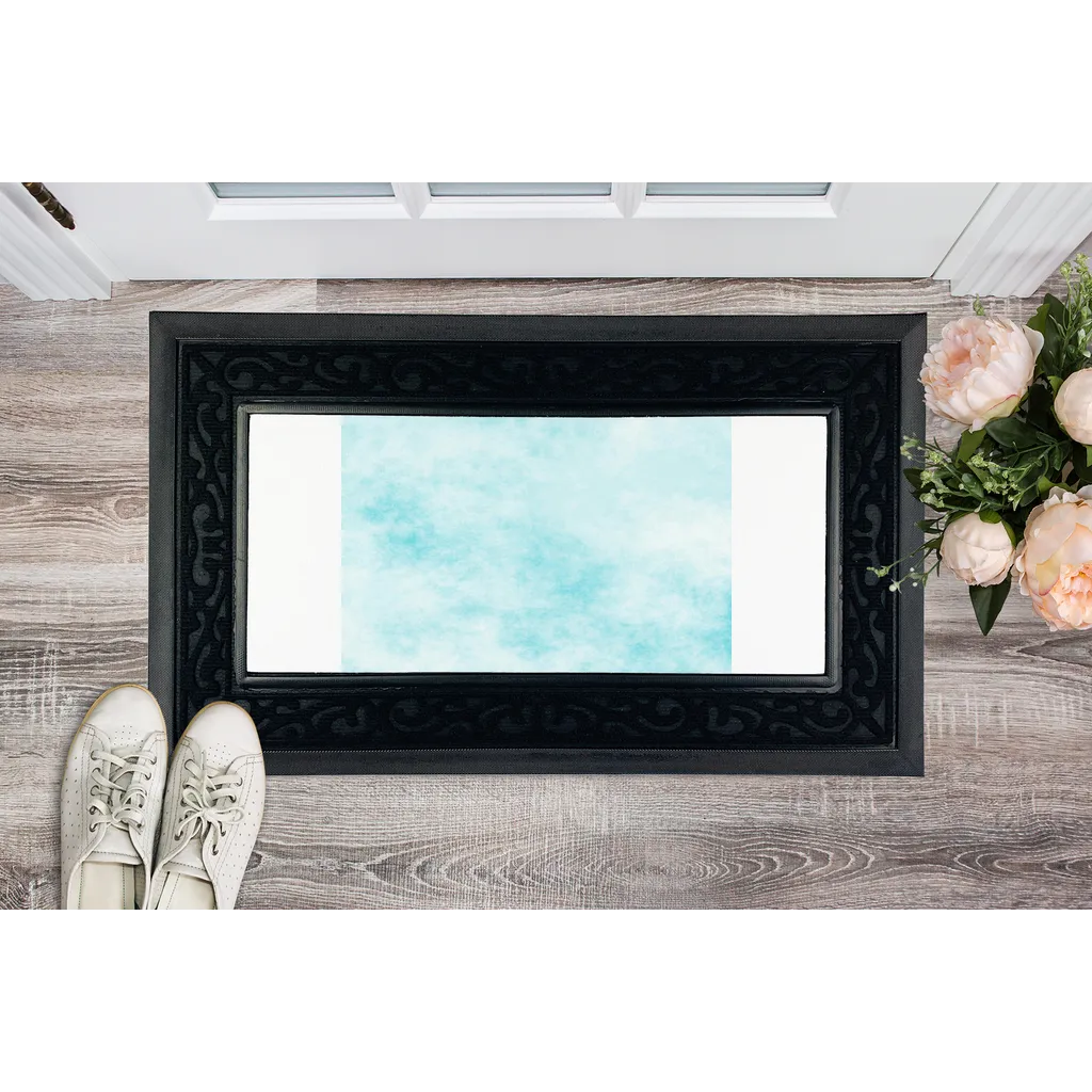 Blue Clouds Sublimation Heavy Duty Door Mat