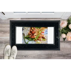 Chicken Burrito Sublimation Heavy Duty Door Mat