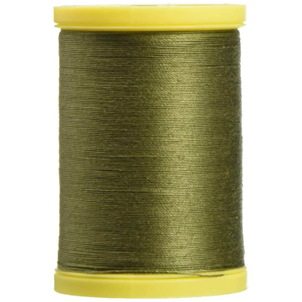 Coats General Purpose Cotton Thread 225yd Bronze Green