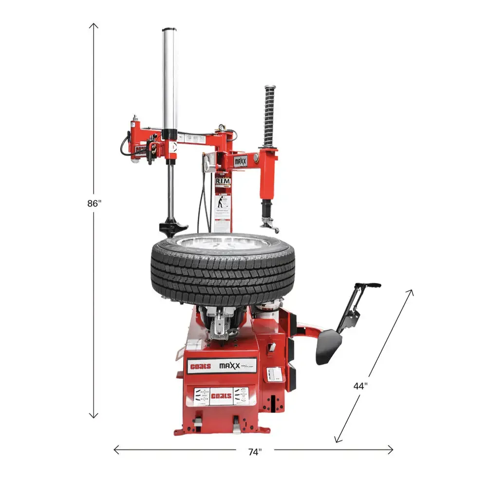 Coats Maxx 50 Electric Rim Clamp Tire Changer, 110V - 800MAXX50E