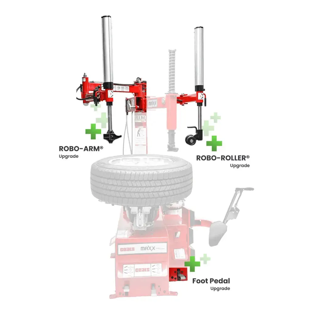 Coats Maxx 50 Electric Rim Clamp Tire Changer, 110V - 800MAXX50E