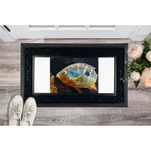 Colorful Fish Sublimation Heavy Duty Door Mat