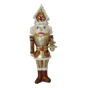 December Diamonds Gingerbread Village Gingerbread Nutcracker Ornament