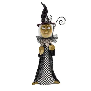 December Diamonds Witchery 32" Scary Witch With Wand