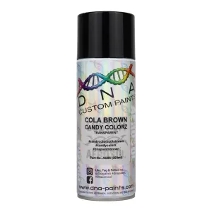 DNA PAINTS Candy Colorz Spray Paint 350ml Aerosol Candy Cola Brown