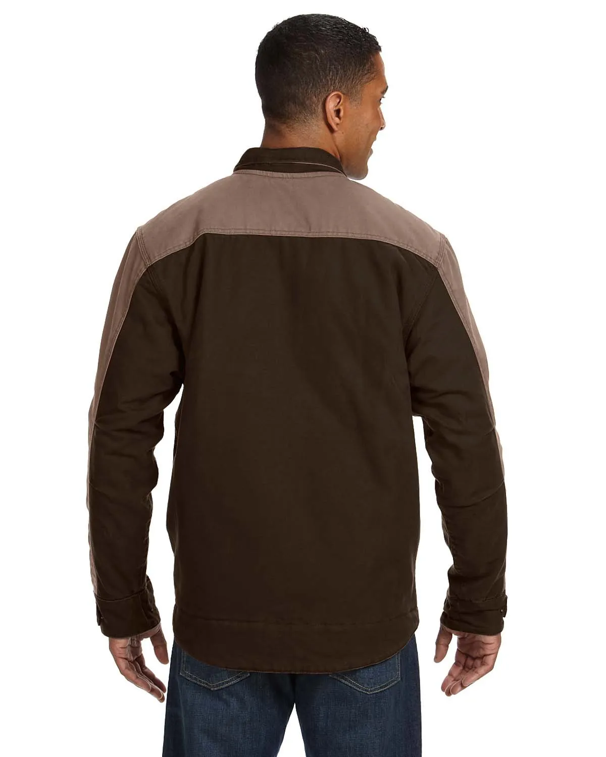 Dri Duck Men's 100% Cotton 12oz Canvas/3oz Polyfill Insulation Tall Horizon Jacket