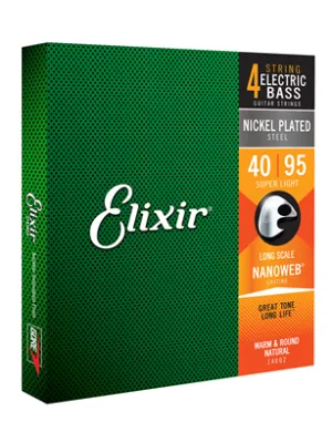 Elixir E14002 Nano Bass Long Scale Super Light 40-95 Set