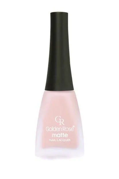 Golden Rose Nail Polish - Matte Nail Lacquer Matt