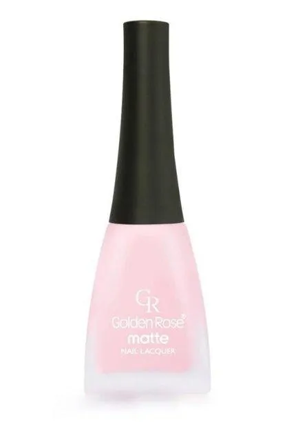 Golden Rose Nail Polish - Matte Nail Lacquer Matt