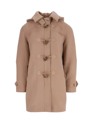 hooded duffle coat