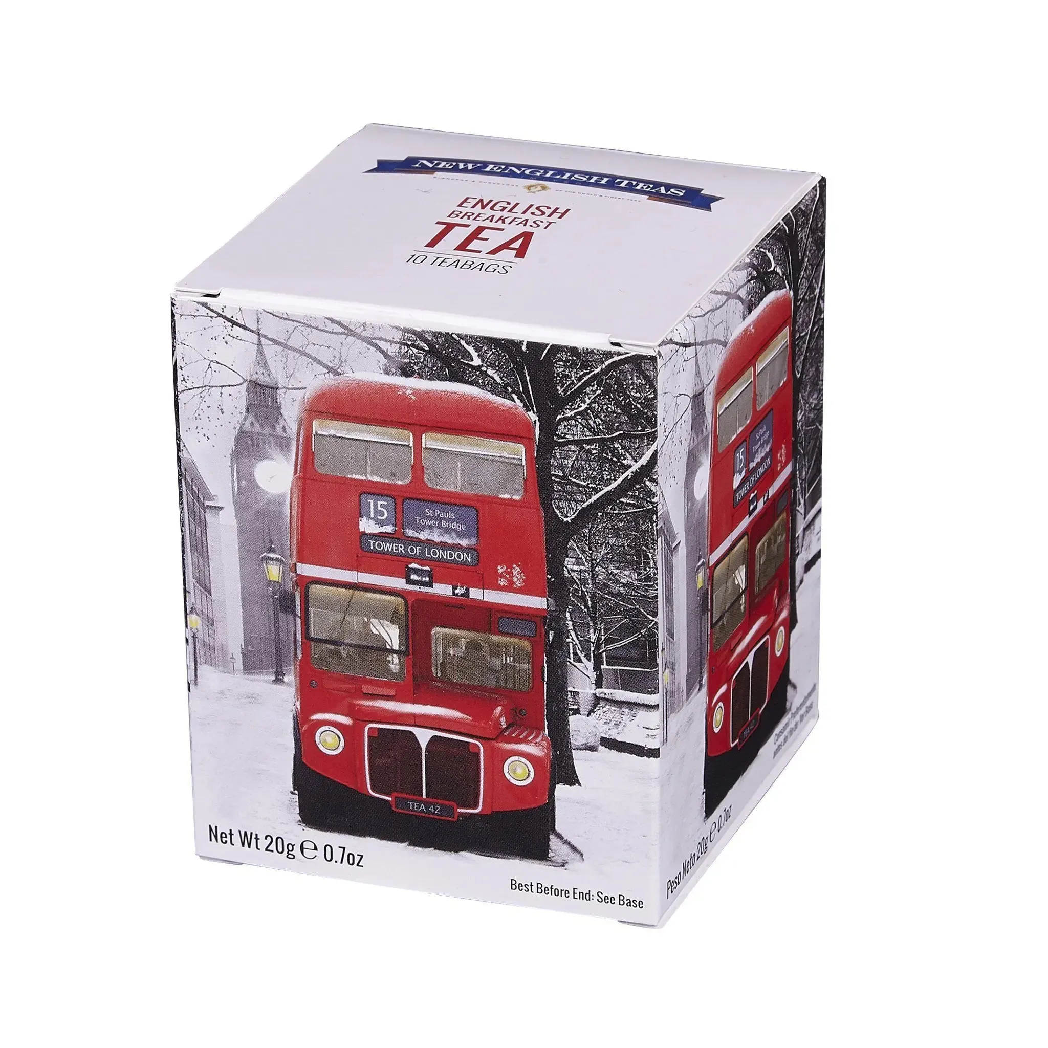 Love London Festive 10 Teabag Box (Case of 24)