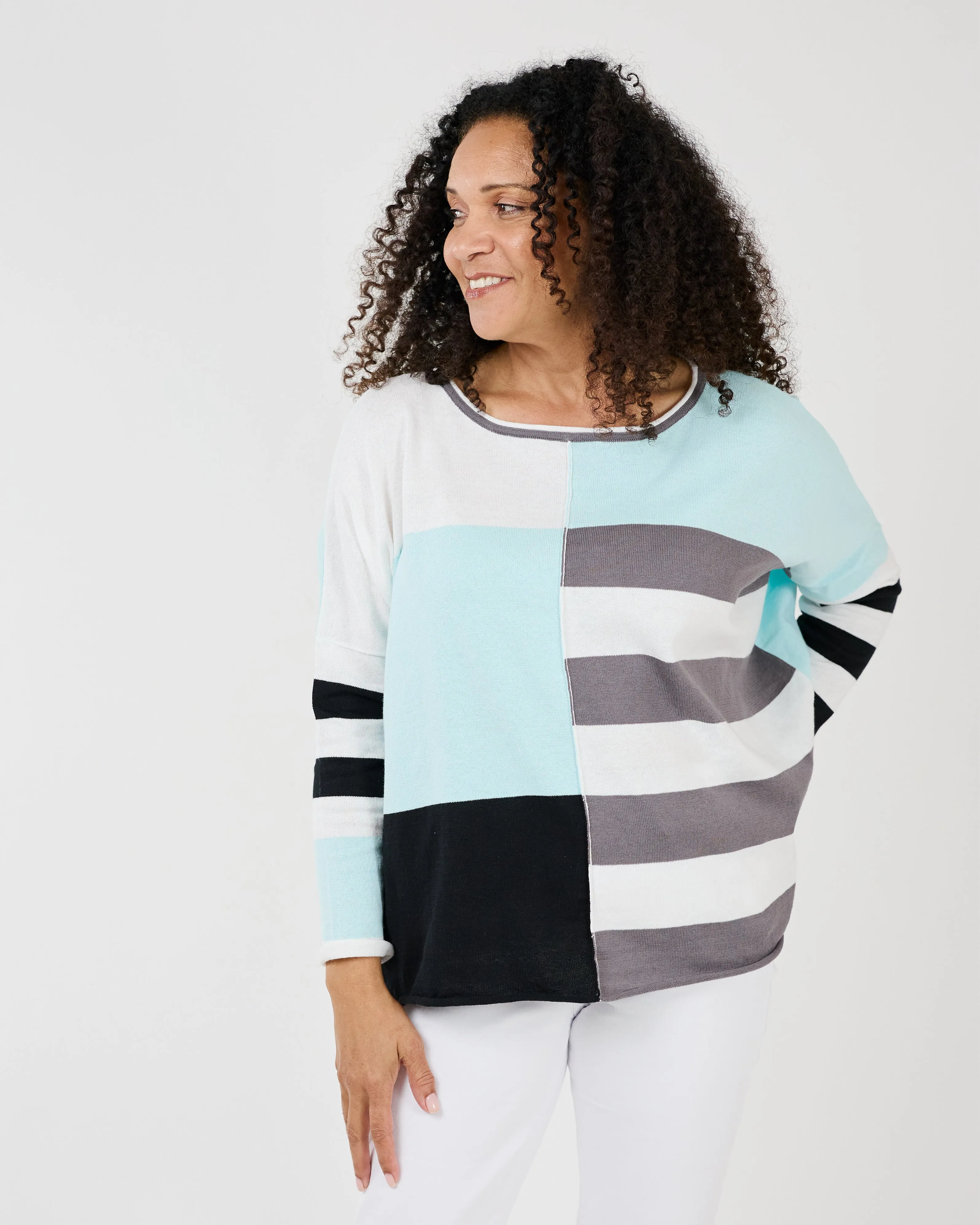 Lyara Longsleeve Crew Neck Top