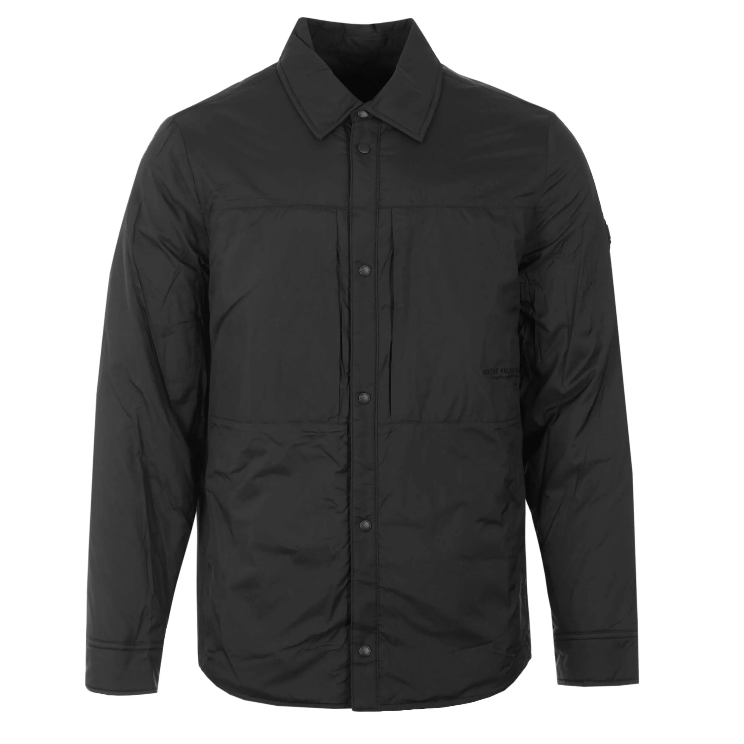 Moose Knuckles Ash Shirt Jacket in Black