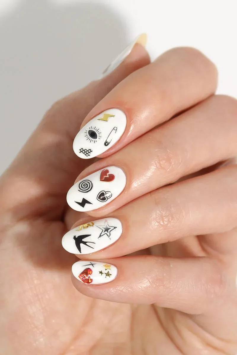 Nail Art Stickers (Tough Love)