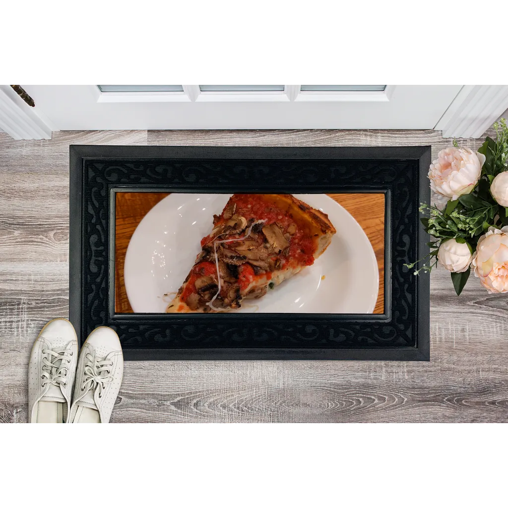 PizzaonPlate Sublimation Heavy Duty Door Mat