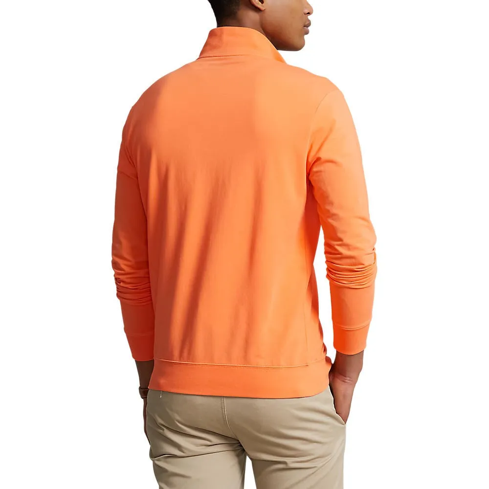 Polo Performance Ralph Lauren Fine Gauge Terry Half Zip - Classic Peach