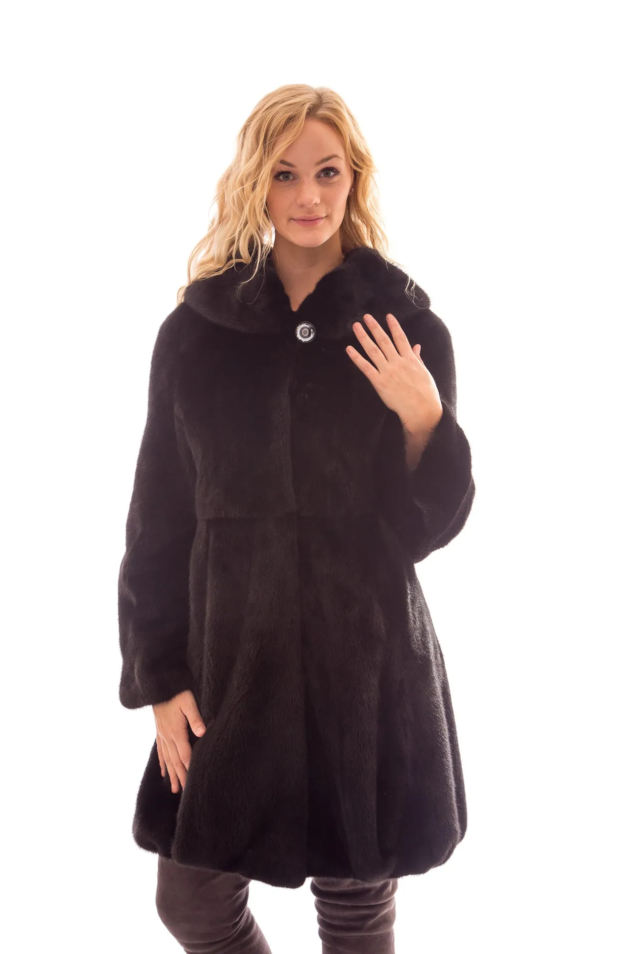 Ranch Mink 7/8 Coat