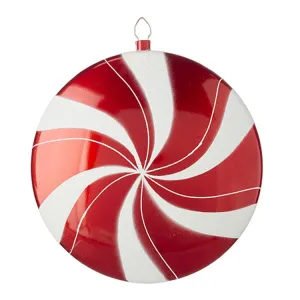 Raz Imports 2022 Merrymint Peppermint Ornament