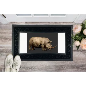 Rhino Character Sublimation Heavy Duty Door Mat