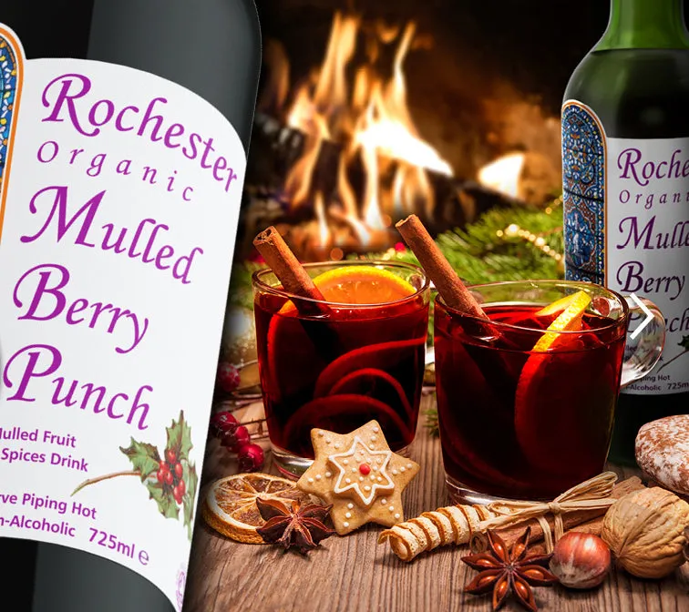 Rochester Organic Mulled Berry Punch (Non-Alcoholic) 725ml