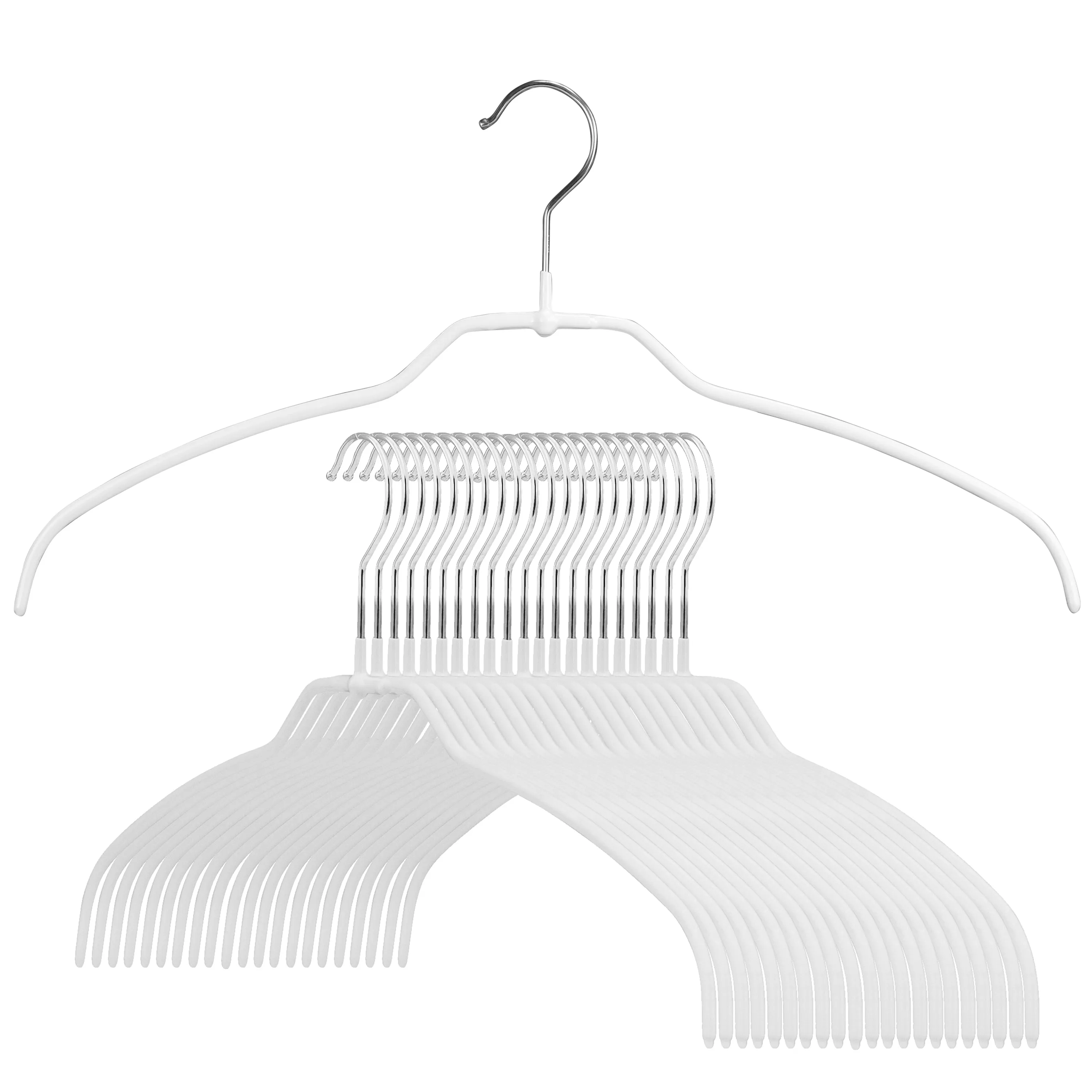 Silhouette Ultra Thin, 42-FT, Hanger, White