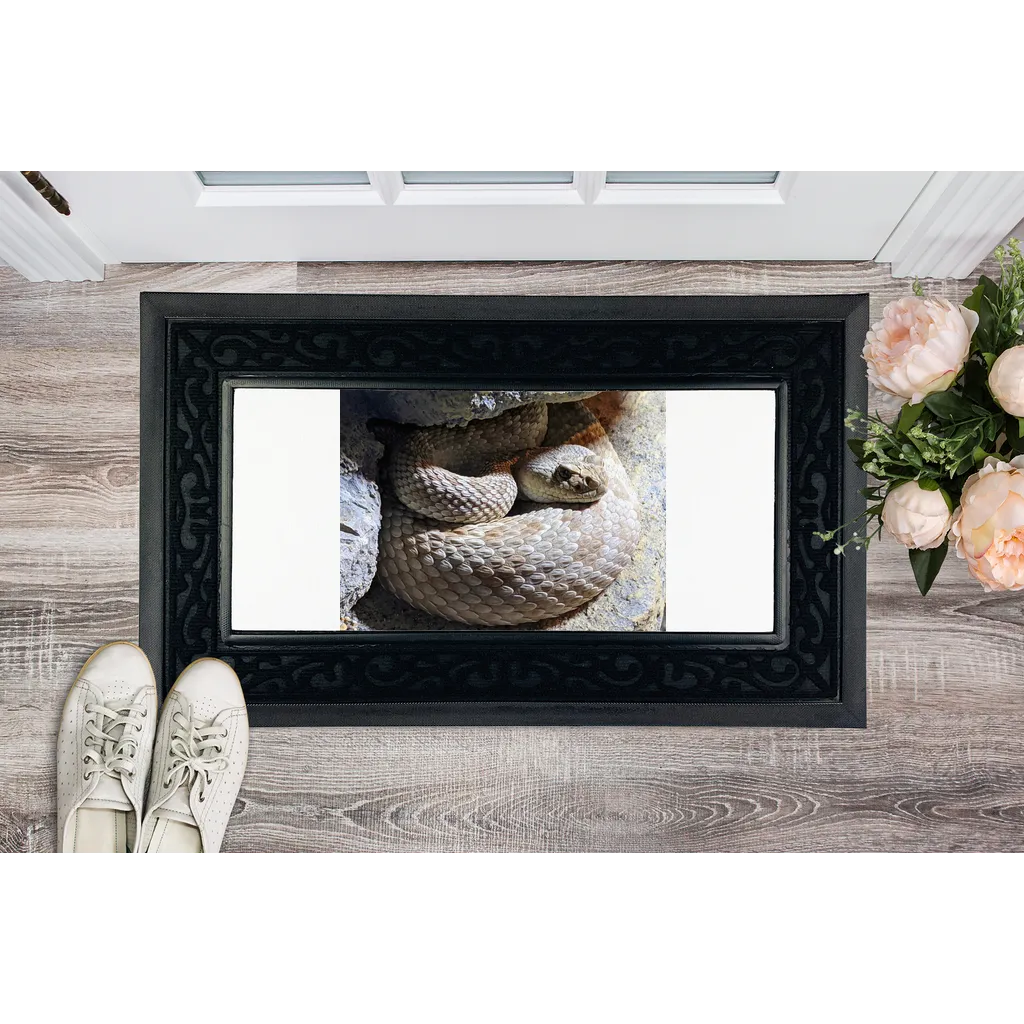 Snake Sublimation Heavy Duty Door Mat