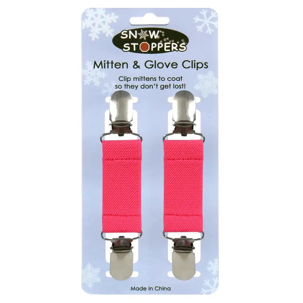 SnowStoppers® Mitten Clips