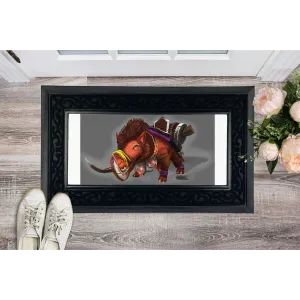 Spam The Death Mount Pig Sublimation Heavy Duty Door Mat