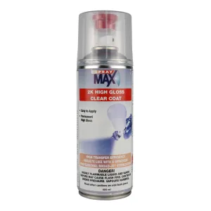 SPRAYMAX Automotive Car 2K Component High Gloss Clear Coat 400ml