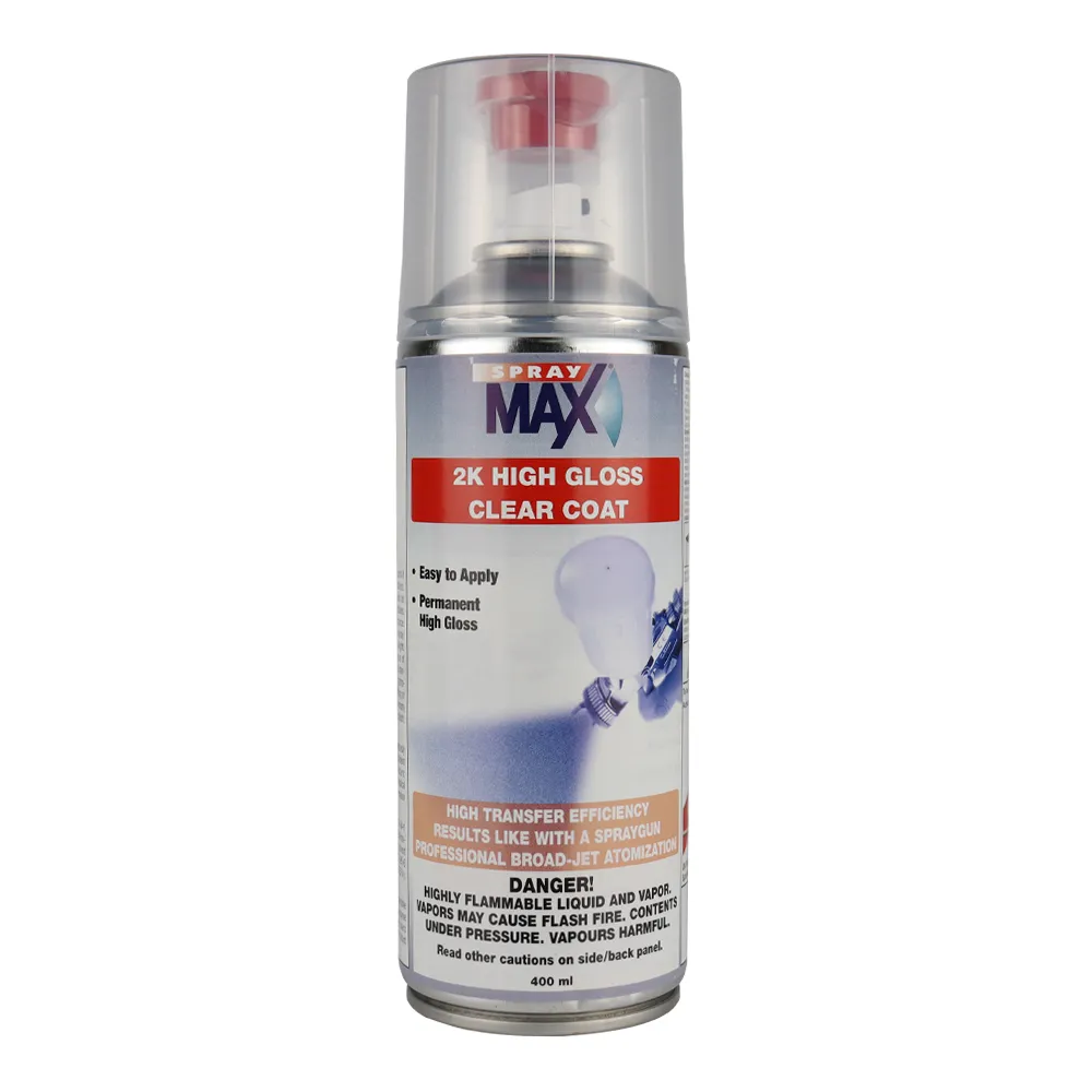 SPRAYMAX Automotive Car 2K Component High Gloss Clear Coat 400ml