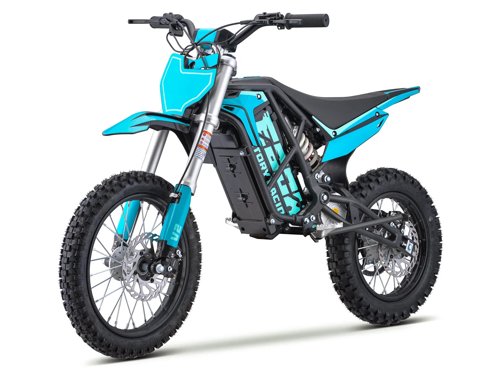 Stomp Ebox V2 Electric Bike 2.0kw - Black Teal