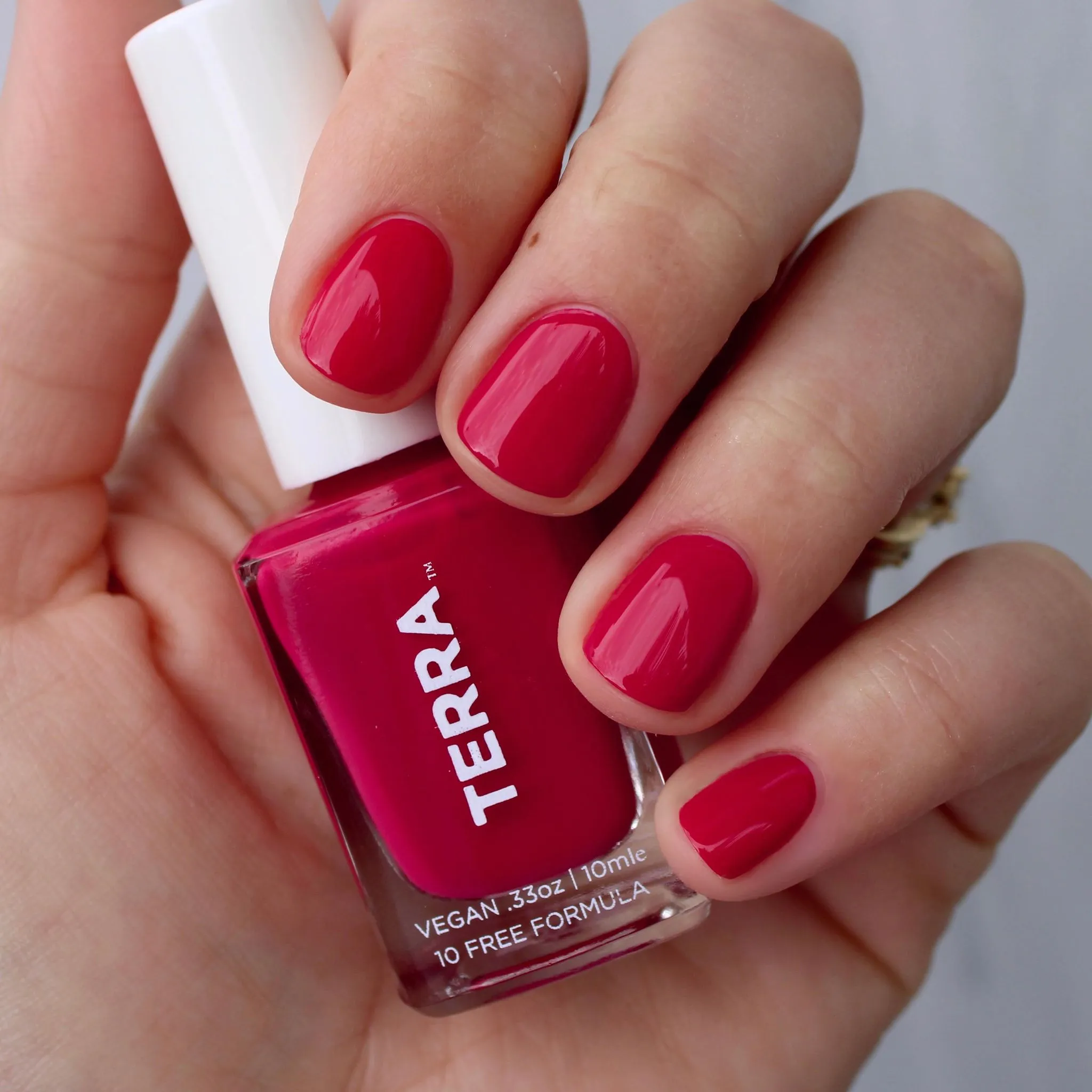 Terra Nail Polish No. 4 Bright Cranberry