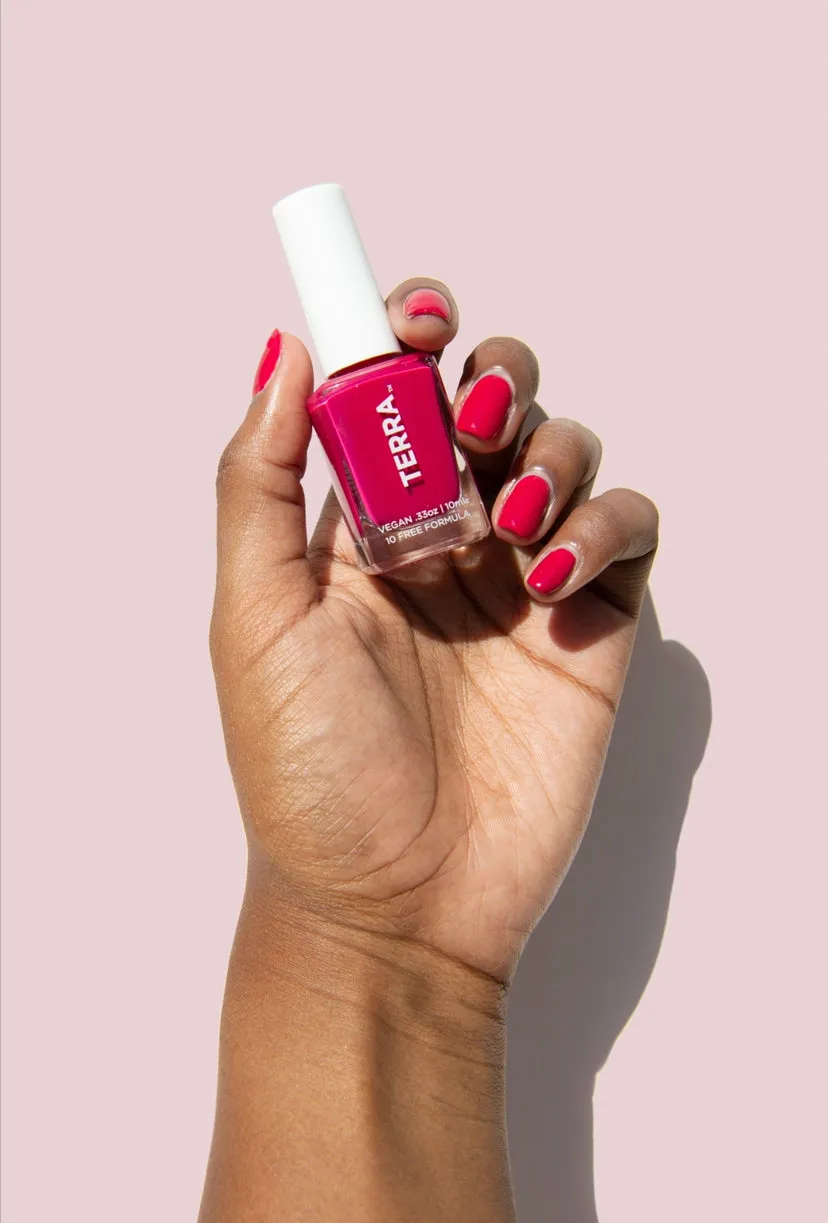 Terra Nail Polish No. 4 Bright Cranberry