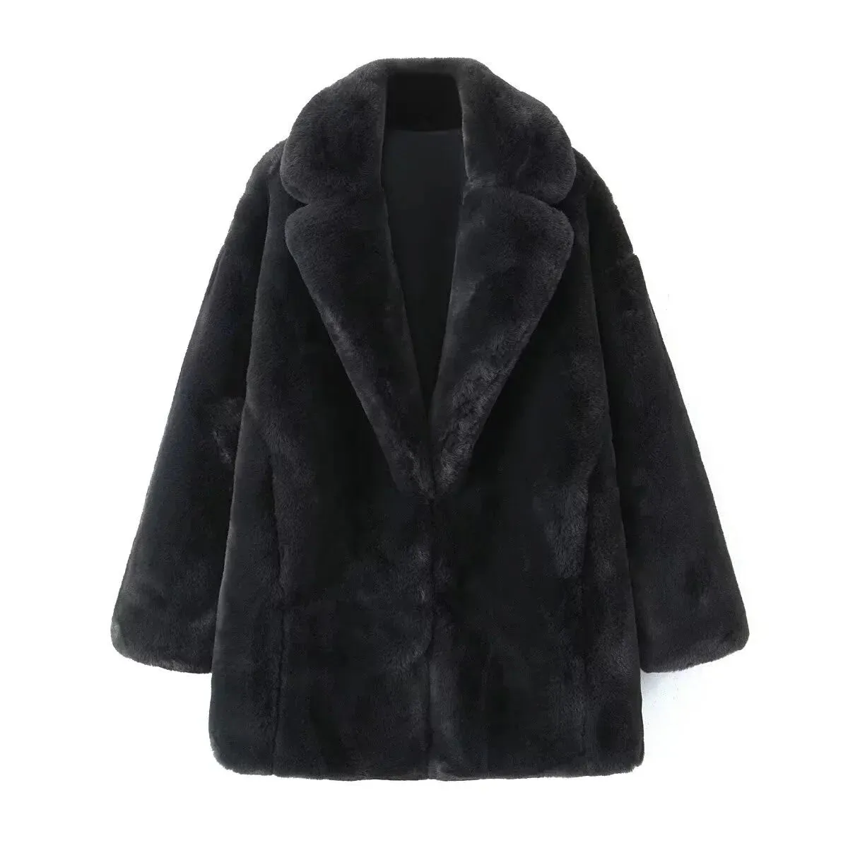 Wenkouban-Winter Outfits Christmas Rayna Faux Fur Coat