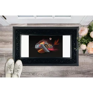 Whale Strider Sublimation Heavy Duty Door Mat