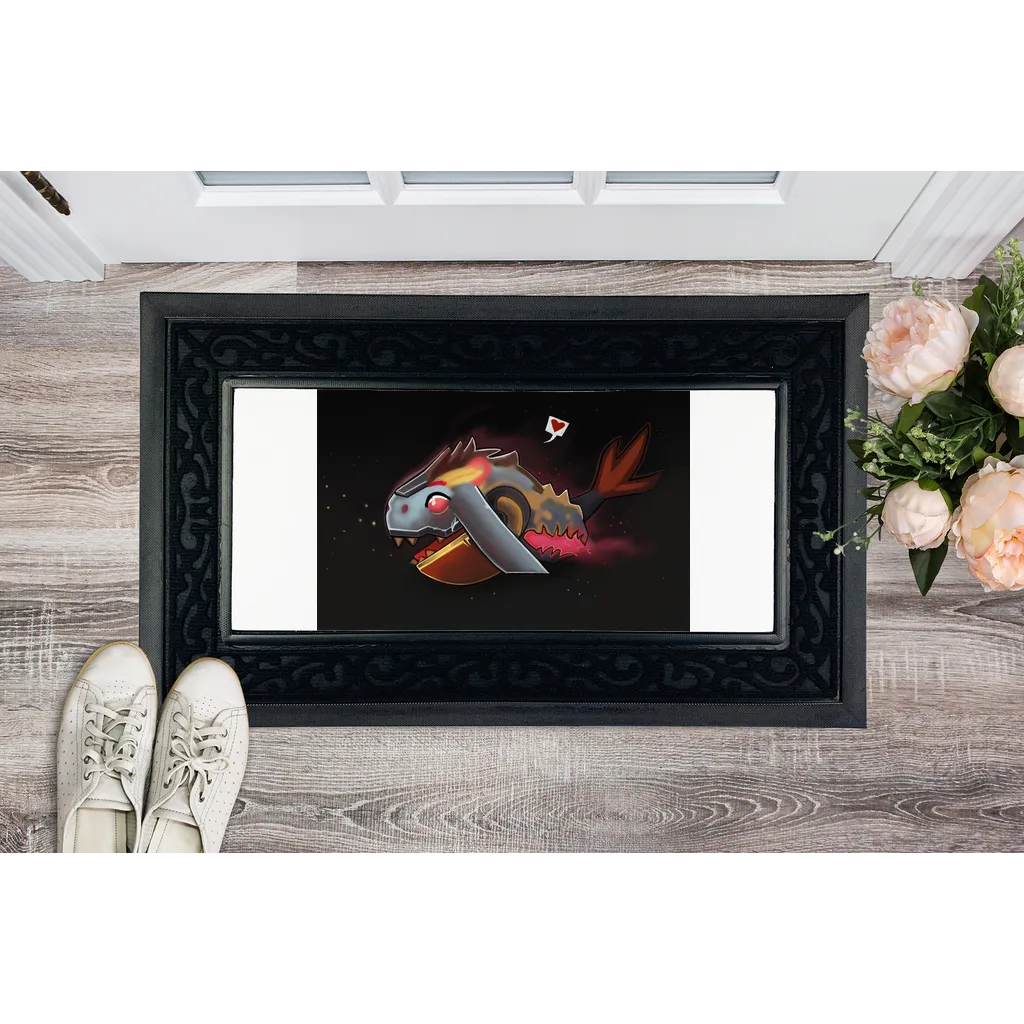 Whale Strider Sublimation Heavy Duty Door Mat