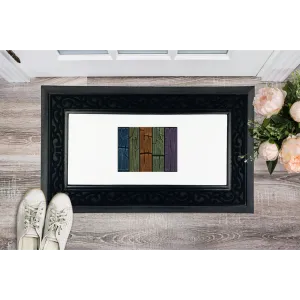 Wooden Plank Sublimation Heavy Duty Door Mat