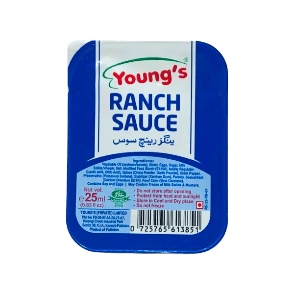 YOUNG`S RANCH SAUCE 25ML